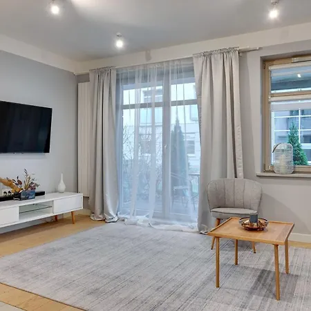 Marina Seaside & Free Parking By Downtown Apartamento Gdańsk